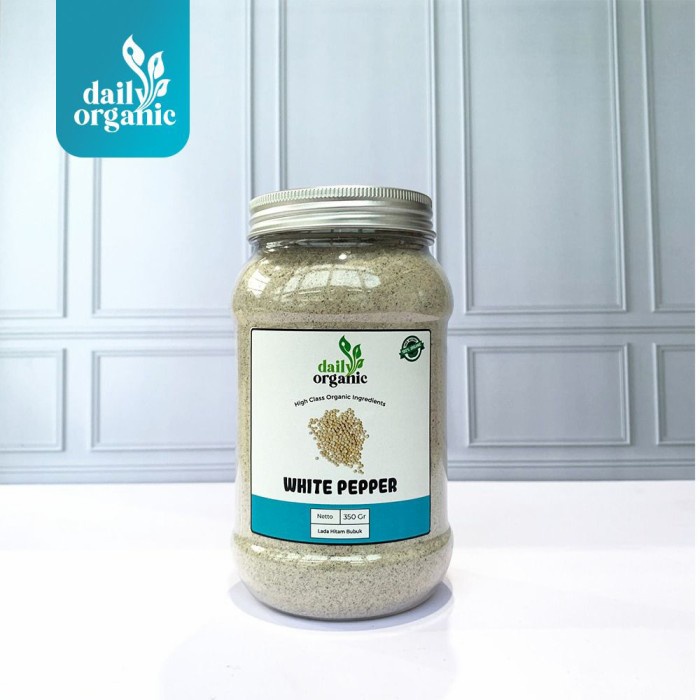 Lada Putih Murni Daily Organic White Pepper Premium