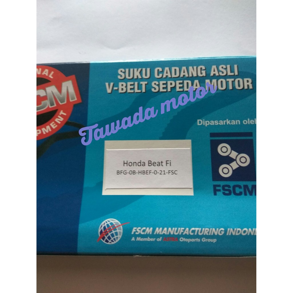 Vantbel Honda Beat Fi Merk Fscm