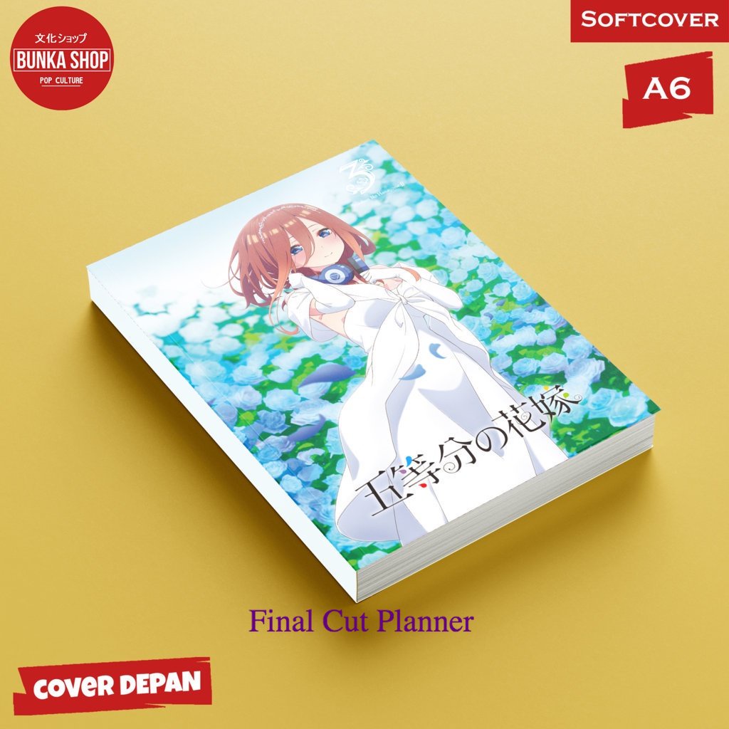 

Pocket Note Anime Go Taubun 5 Group Softcover A6 Buku Tulis Catatan Notes Agenda Planner Jurnal