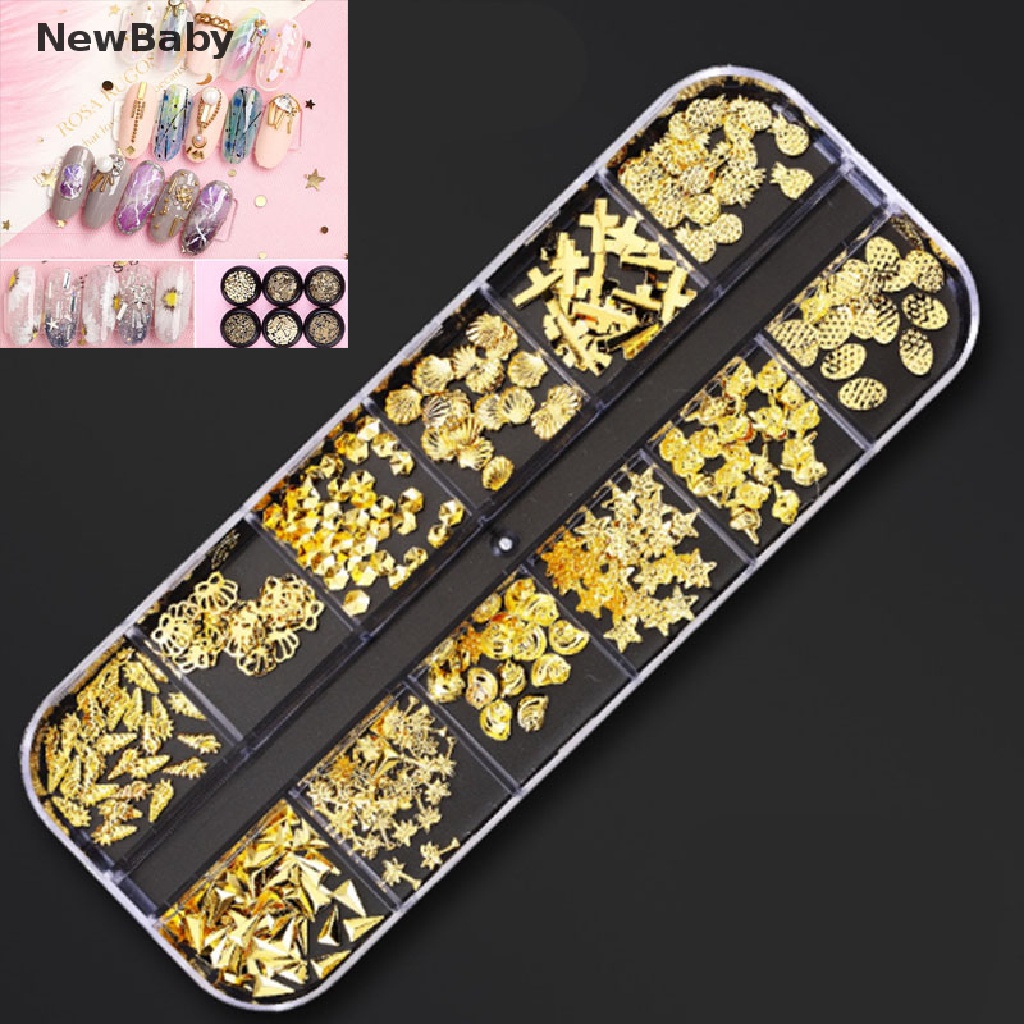 New Hiasan Kuku 3D Aneka Bentuk Untuk Nail Art