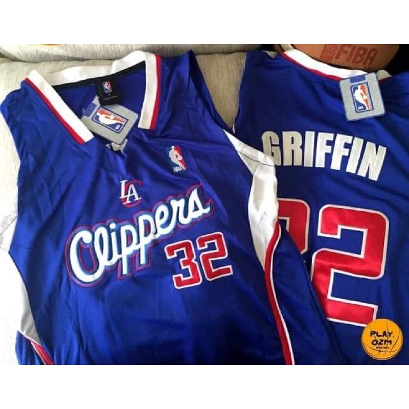 JERSEY BASKET NBA FULL BORDIR LOS ANGELES CLIPPERS BLAKE GRIFFIN GRADE ORIGINAL