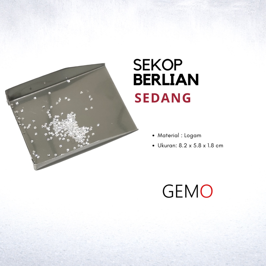 Sekop / Serok Berlian Intan Diamond Taburan cocok untuk Toko Perhiasan Emas Permata