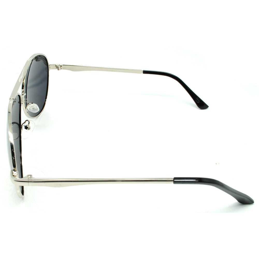 Aoron Kacamata Hitam Polarized - RB2132 [Silver]