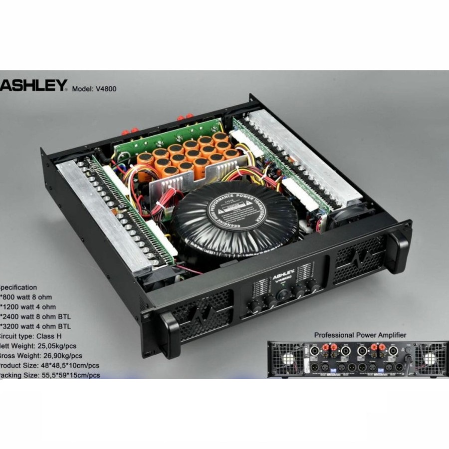 Power Ashley V4800 (4 Channel)