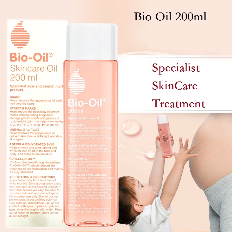 Bio Oil 200ml / Bekas Luka / Strech Mark /  Selulit / Keriput / Selulit Biooil 200Ml