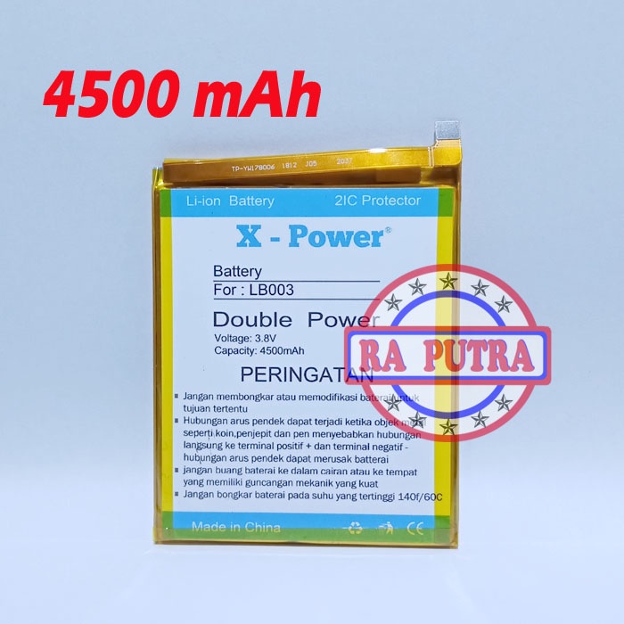 Baterai Lenovo K5 K350 K350T LB003 Batu Battery Batre Tanam Double Power 01