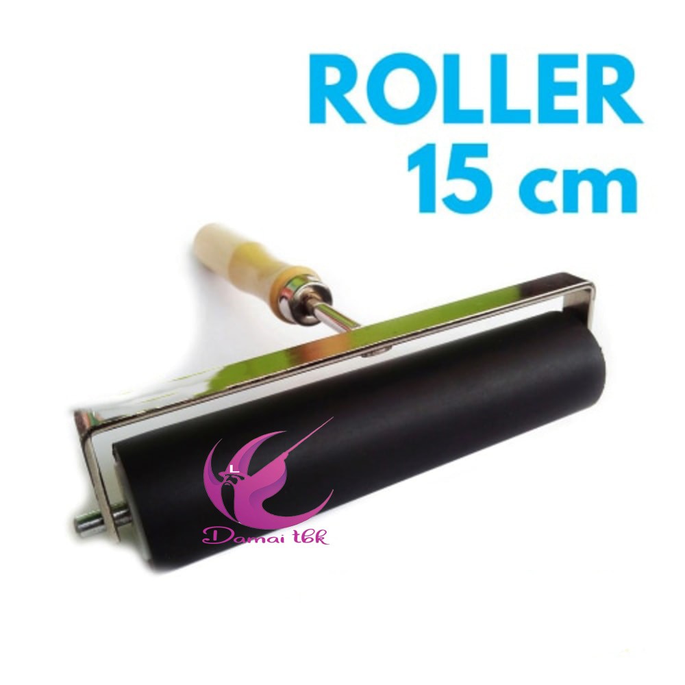 

Roller Karet, Roll Karet, Brayer, Roll Grafis, Roll Grafika, Rol Karet, Roll Lino, Size 15 cm