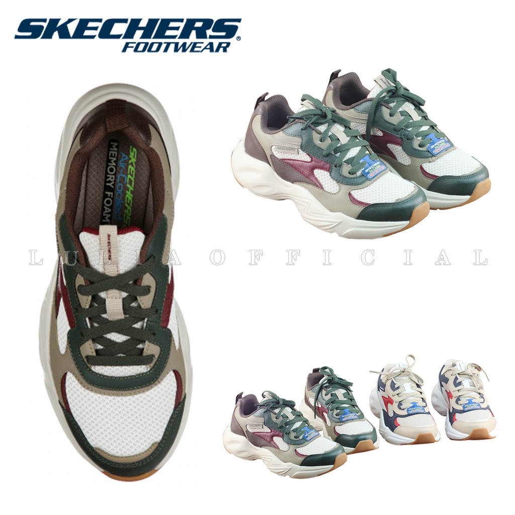 SEPATU SKECHERS MENS Stamina Airy Original Sepatu Pria - Free Dus