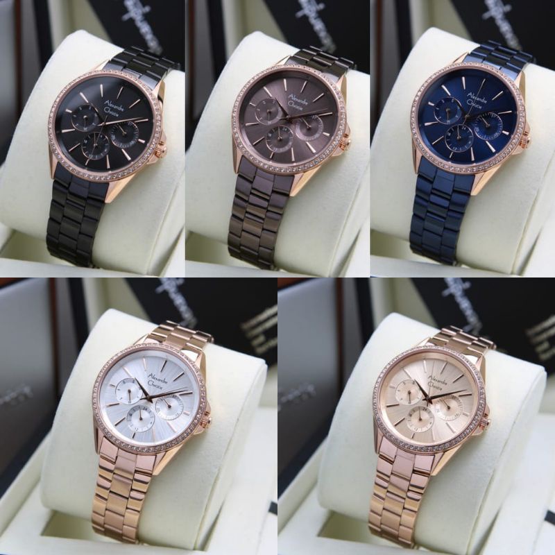 Jam Tangan Wanita Alexandre Christie Ac 2951  / AC 2645 Original