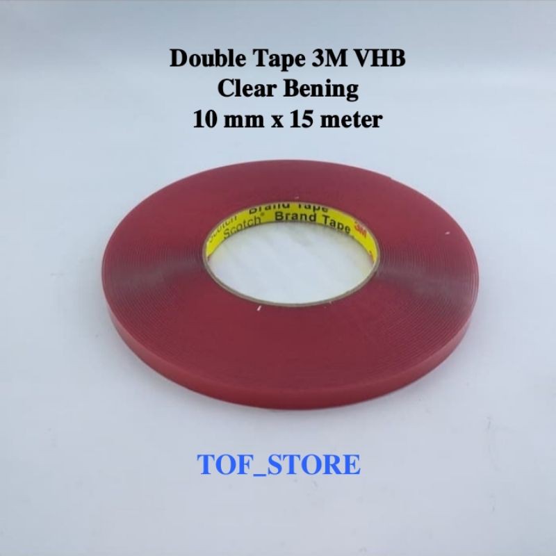 

Double Tape 3M Transparan Bening 10 mm x 15 Meter RB9