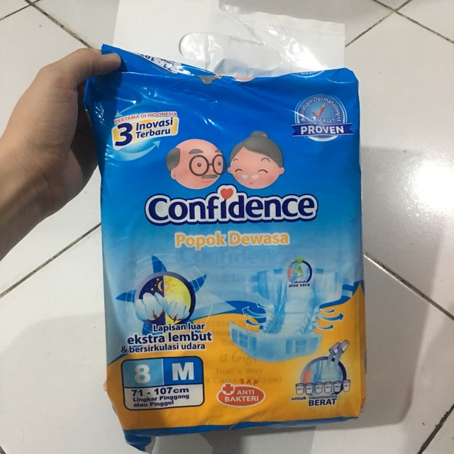 PAMPERS POPOK PEREKAT DEWASA CONFIDENCE ORANGTUA