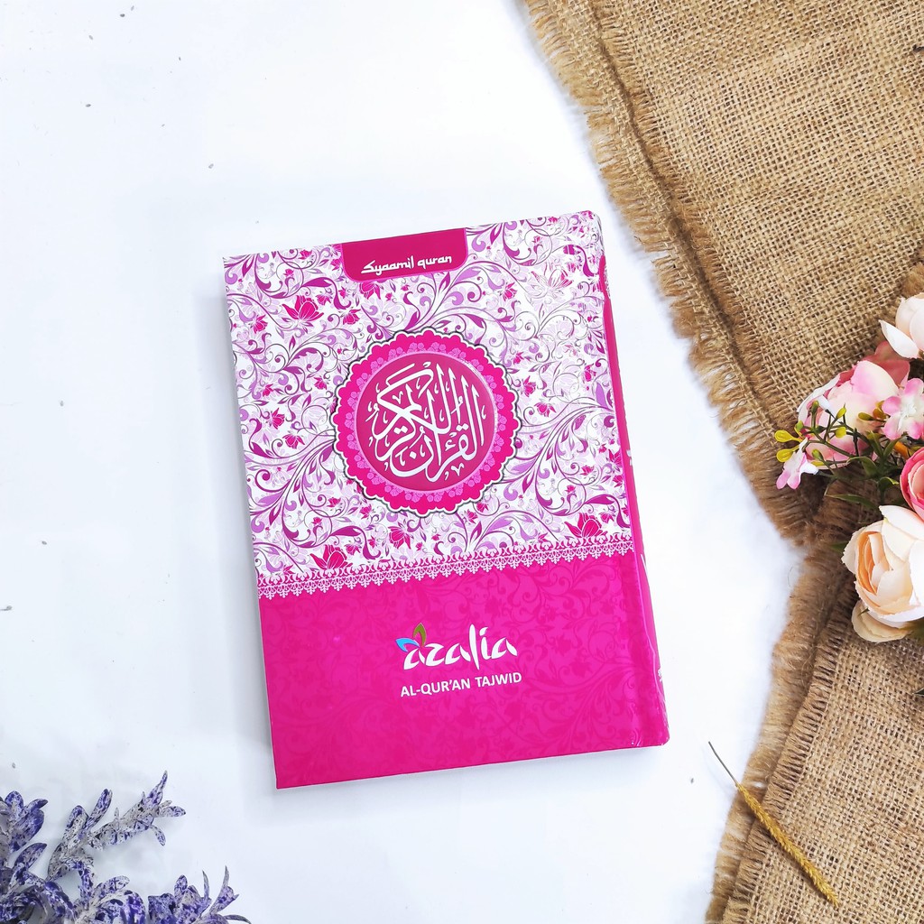 AL-QUR'AN AZALIA - MUSHAF TAJWID UKURAN ( A5 ) DILENGKAPI ASBABUN NUZUL DAN FADILAH AYAT