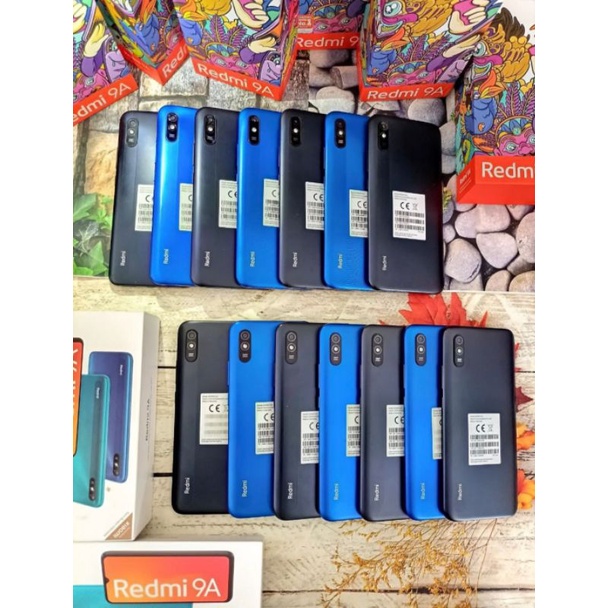 Xiomi Redmi 9A Ram 4/128 Fulset Second Mulus