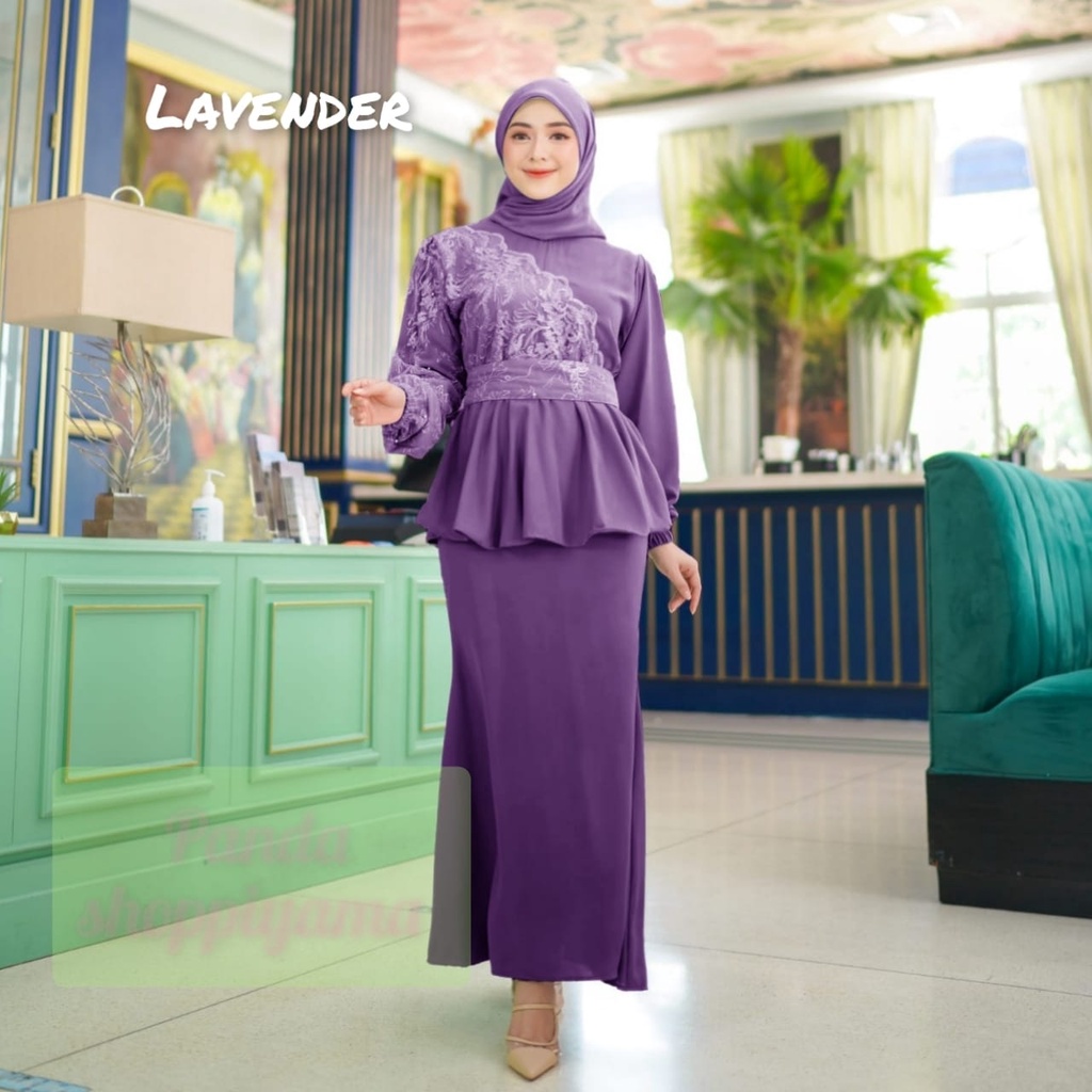 Gamis Terbaru Dress Kondangan NAVILA Size M L XL XXL Gamis Remaja Seragam Wisuda Gamis Kekinian Modern