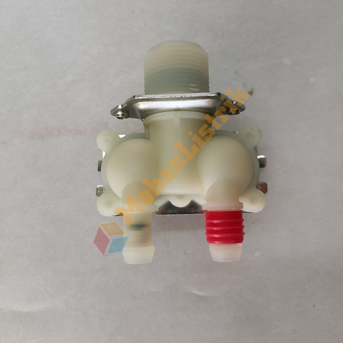 Selenoid Valve 2 Lobang Mesin Cuci 220V