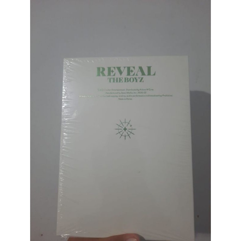 [BOOKED] ALBUM THE BOYZ REVEAL - BOY VER
