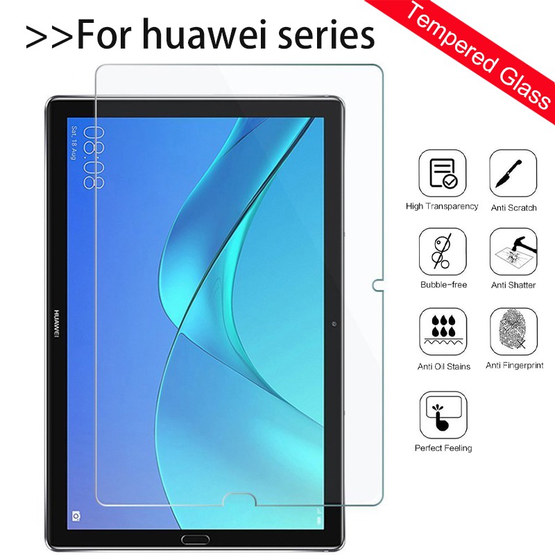 Huawei Mediapad T3 7 T3 10 T5 10 1 M5lite 8 0 M5lite 10 1 M6 8 4 M6 10 8 Tempered Glass Shopee Indonesia