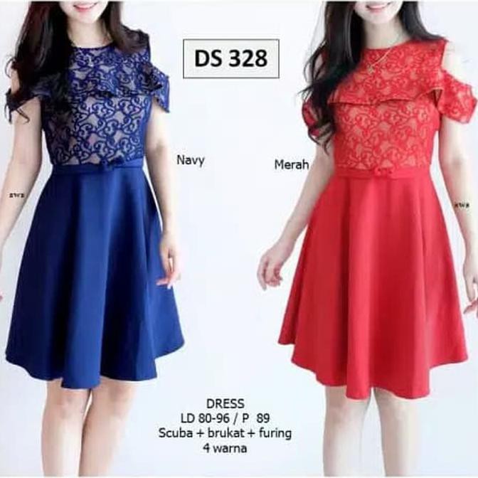 Sale Dress Pesta Gaun Pesta Dress Merah Gaun Merah Dress Natal Dress Imlek Terbaru Shopee Indonesia