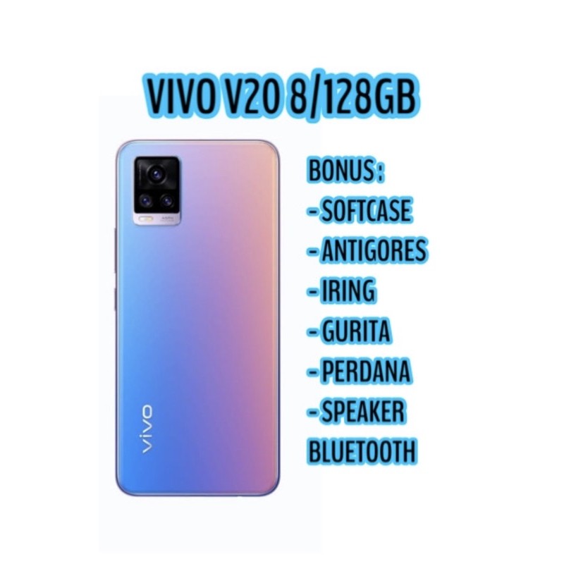 VIVO V20 RAM 8/128 GB GARANSI RESMI VIVO INDONESIA