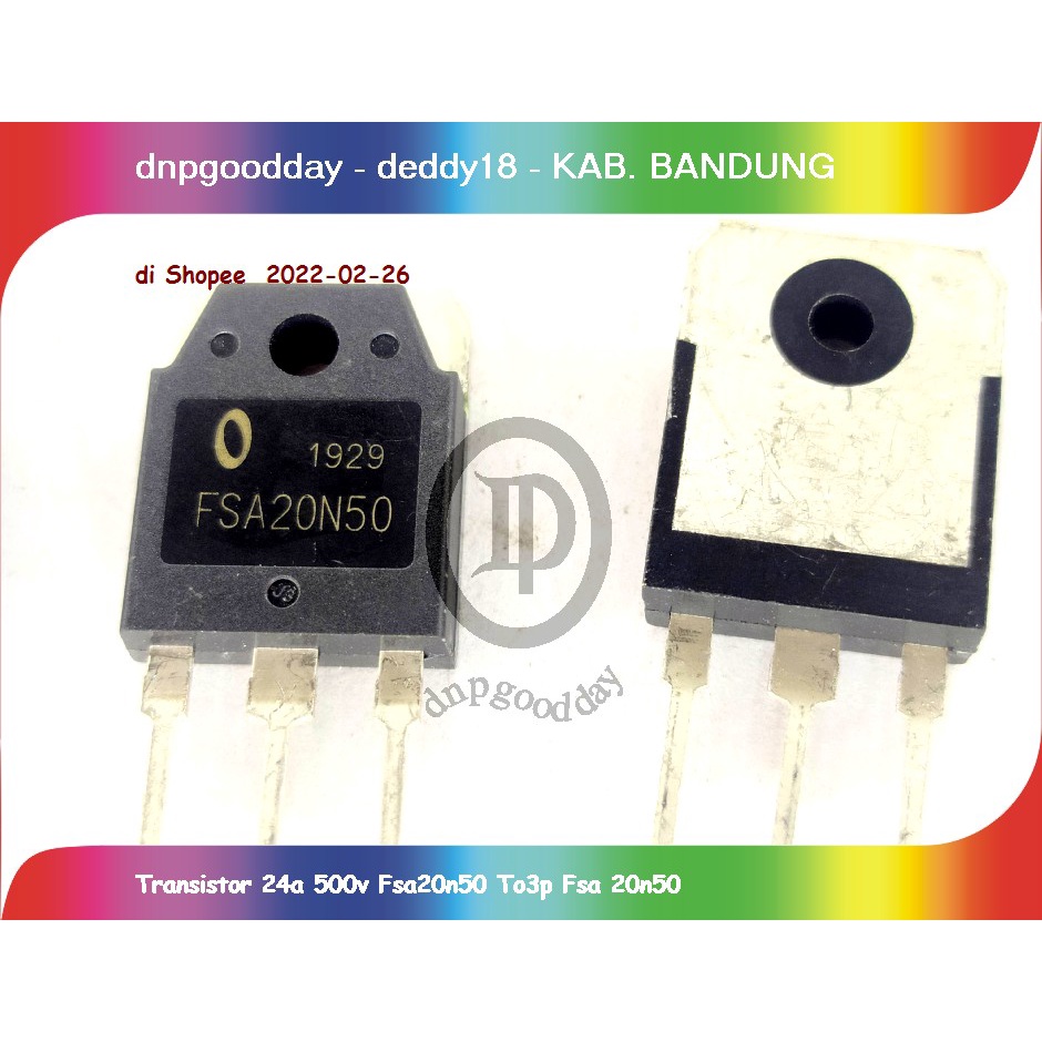 _Adudushop Transistor Mosfet 20A 500V Fsa20N50 To3P