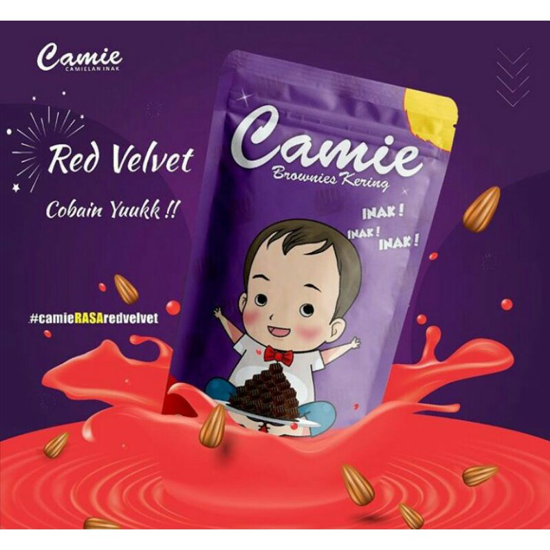 

Camielan Camie brownies kering by Ulfishinta Red Velvet 150 gr