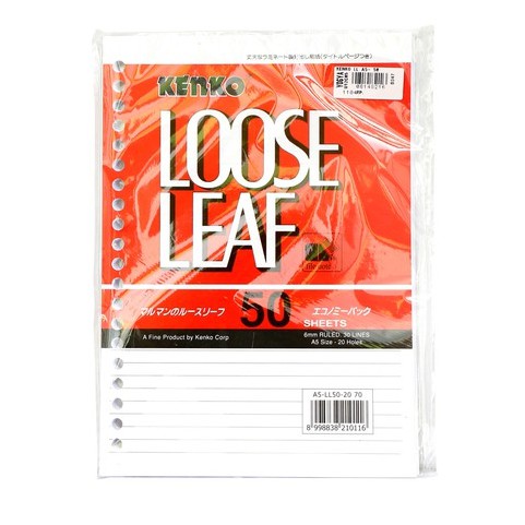 

Kenko Loose Leaf A5_50