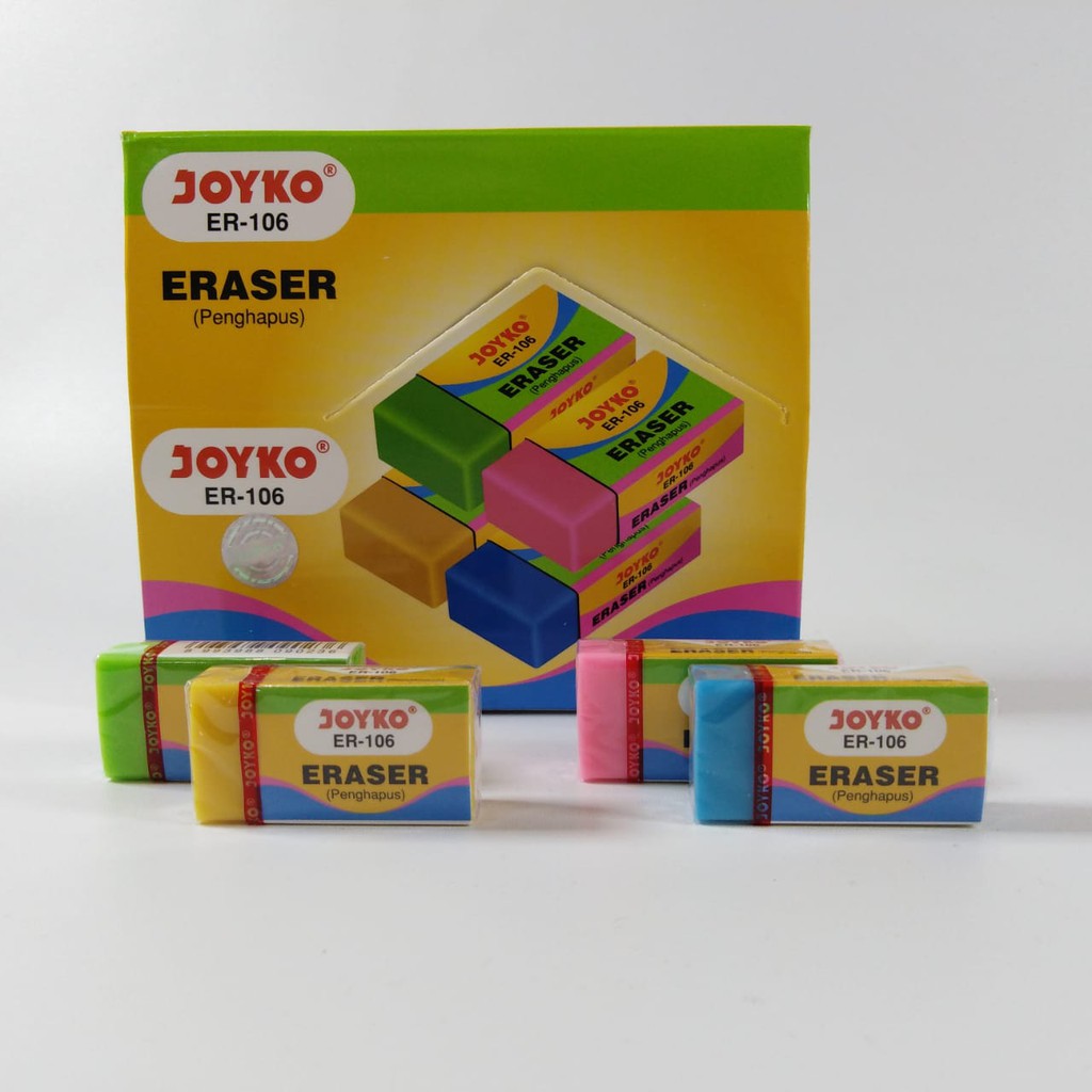 

[PCS] PENGHAPUS JOYKO ER-106 PENCIL ERASER PENGHAPUS PENSIL*