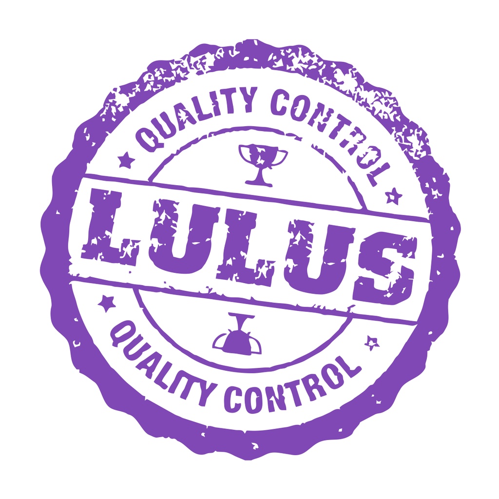 

STIKER STEMPEL LULUS UNGU min order 5pc