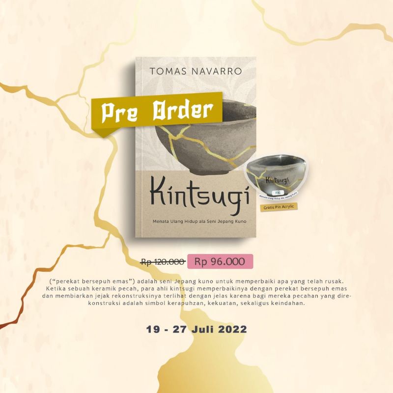 Buku Kintsugi - Tomas Navarro - Republika Penerbit