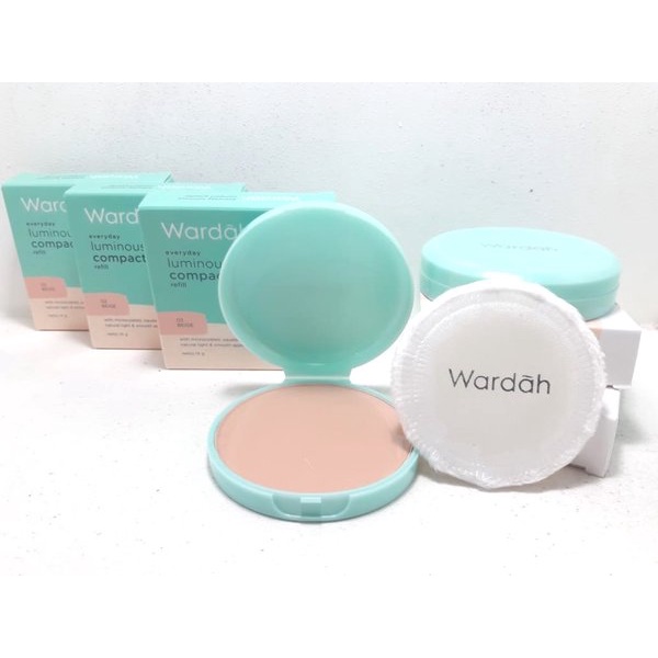 WARDAH Everyday Luminous Series | Everyday Face Powder | Everyday Compact Powder | Everyday Two Way Cake (GROSIR)