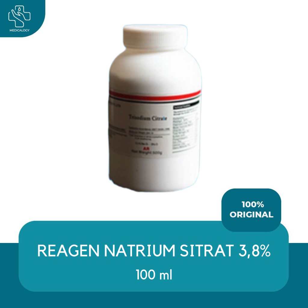 REAGEN NATRIUM SITRAT 3,8% 100 ML