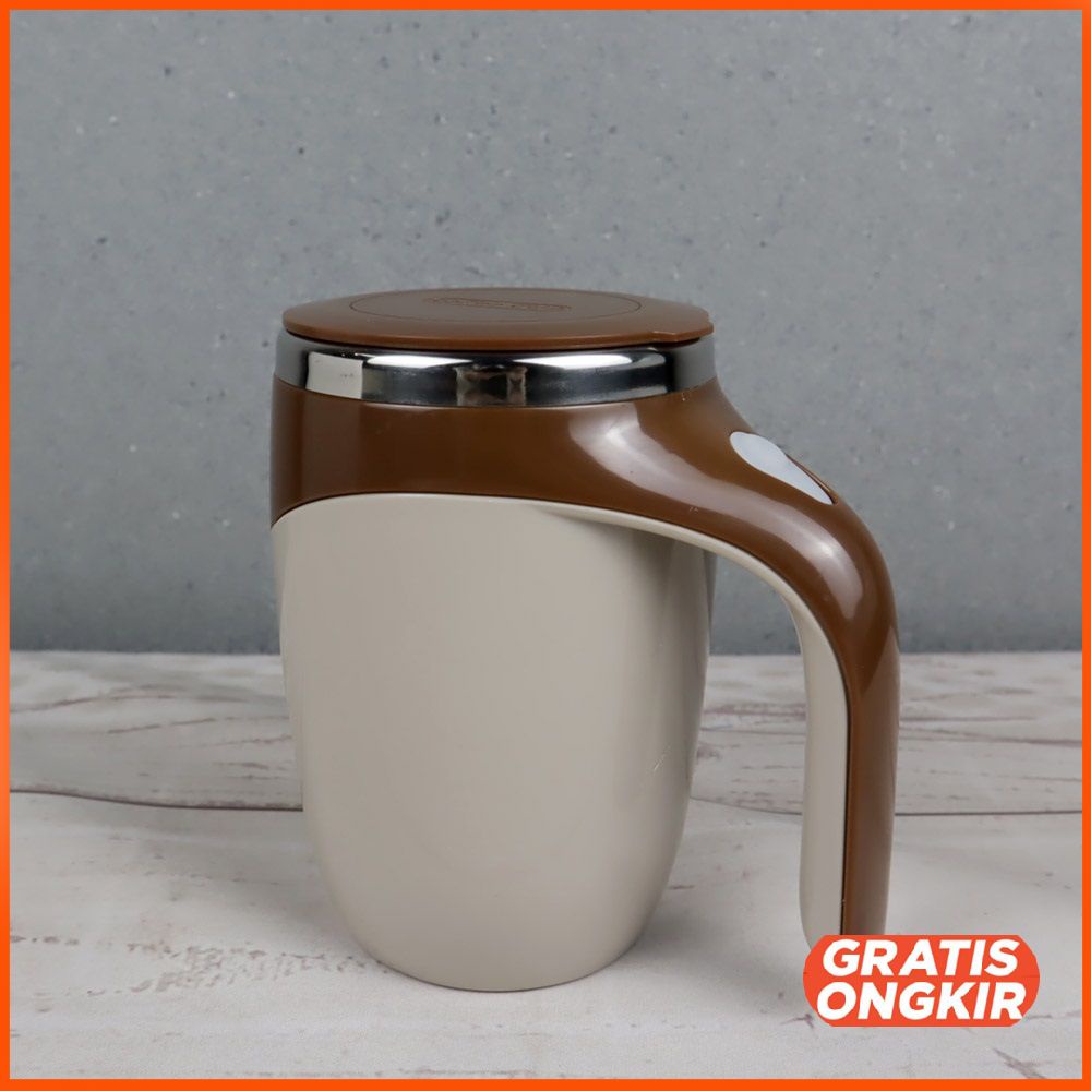 Gelas Aduk Otomatis Self Stirring Coffee Cup DTM-630