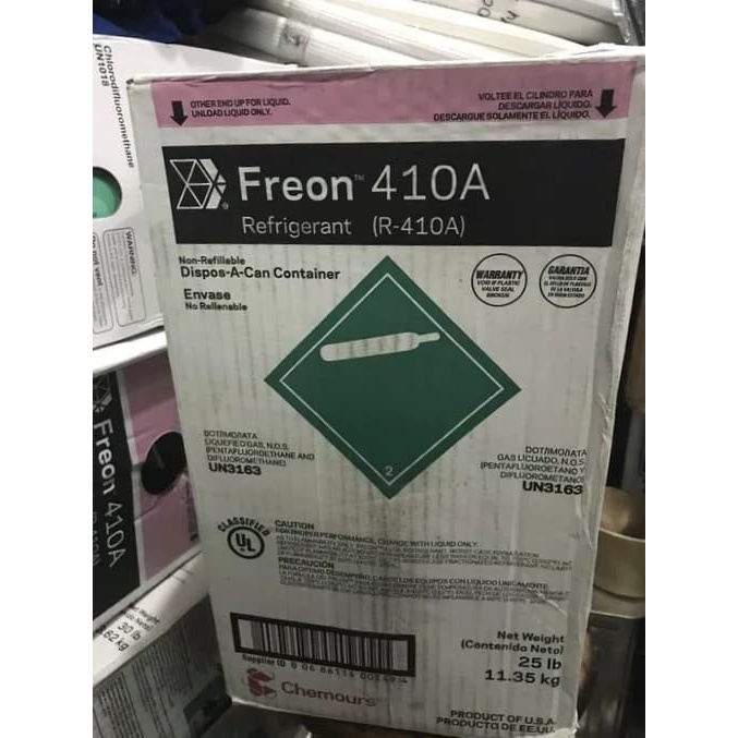 PREON R410 Dupont. PREON R410a Dupont Baru Segel Dan Kardus