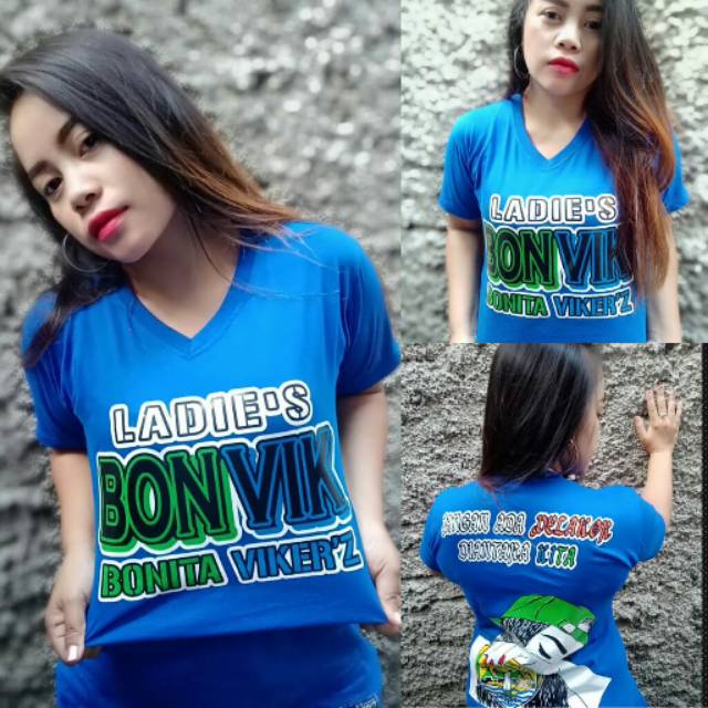 Kaos ladies Bonita viker murah wanita Persib Persebaya