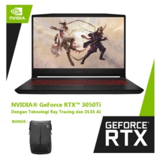MSI Katana GF66 11UD GeForce RTX™ 3050Ti - i7 11800H 16GB 512ssd W10