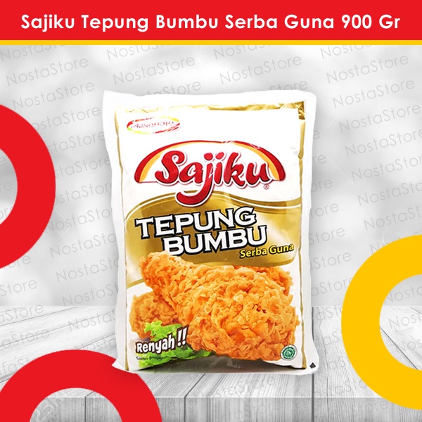 

Sajiku Tepung Serba Guna 900 Gr Ajinomoto