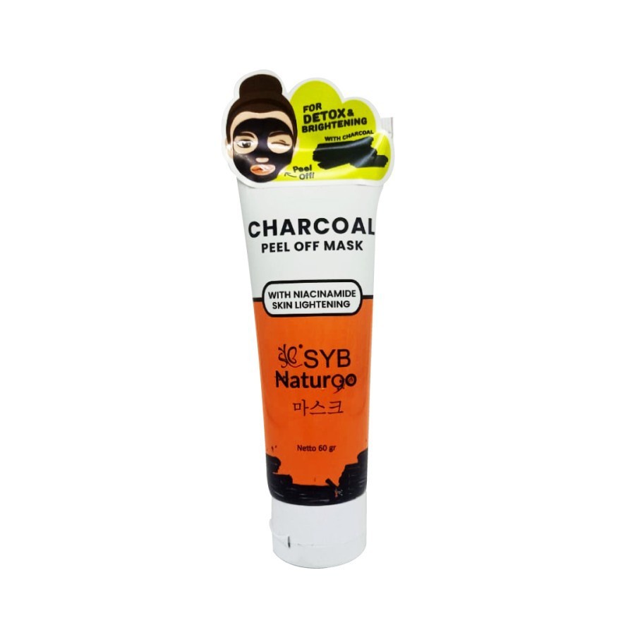 SYB NATUR90 Peel Off Mask Tube Charcoal / Stroberi / Diamond - SYB PEEL TUBE