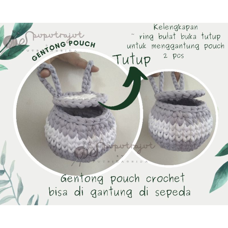 GENTHONG POUCH RAJUT Sugar glider