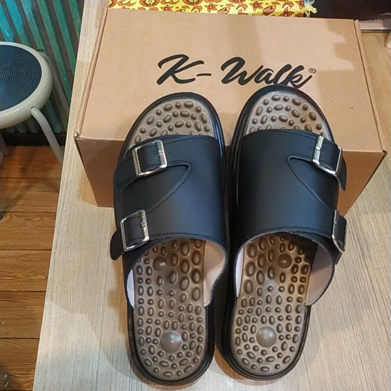 Sandal K-Walk Energy (terdapat getaran magnetik)LCQ size (L) tahan air Ori JACO Anti Pegal Linu