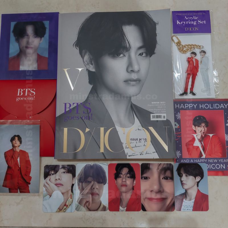 BTS Taehyung / V Dicon Magazine Vol.10 Korean Ver Fullset
