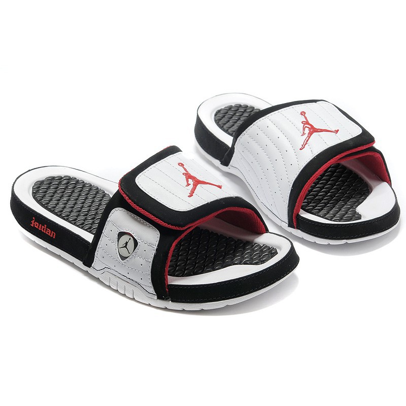 black flip flop slippers