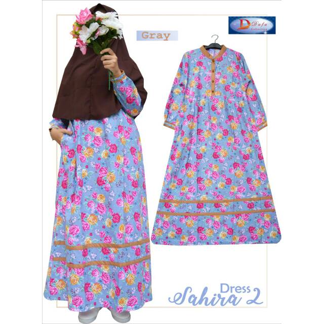 Gamis Rumahan Sahira Dress ORIGINAL by Dafa Collection