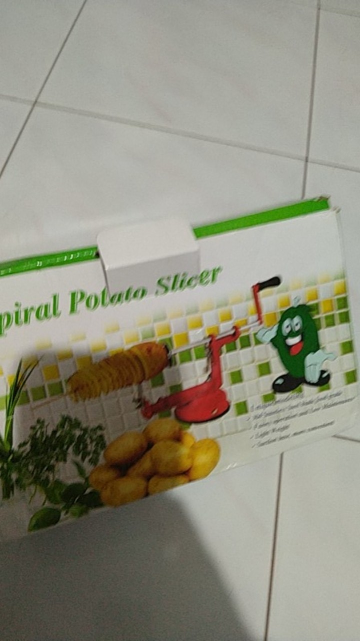 Spiral Potato Slicer Pemotong Kentang Spiral