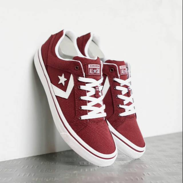 converse el distrito burgundy