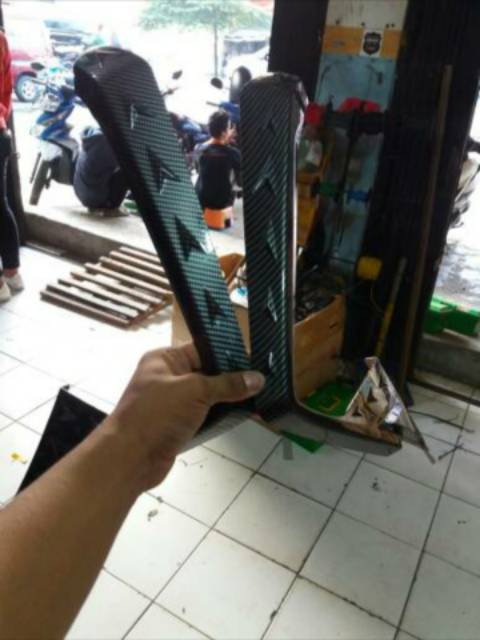 Cover list body depan carbon yamaha aerox 155