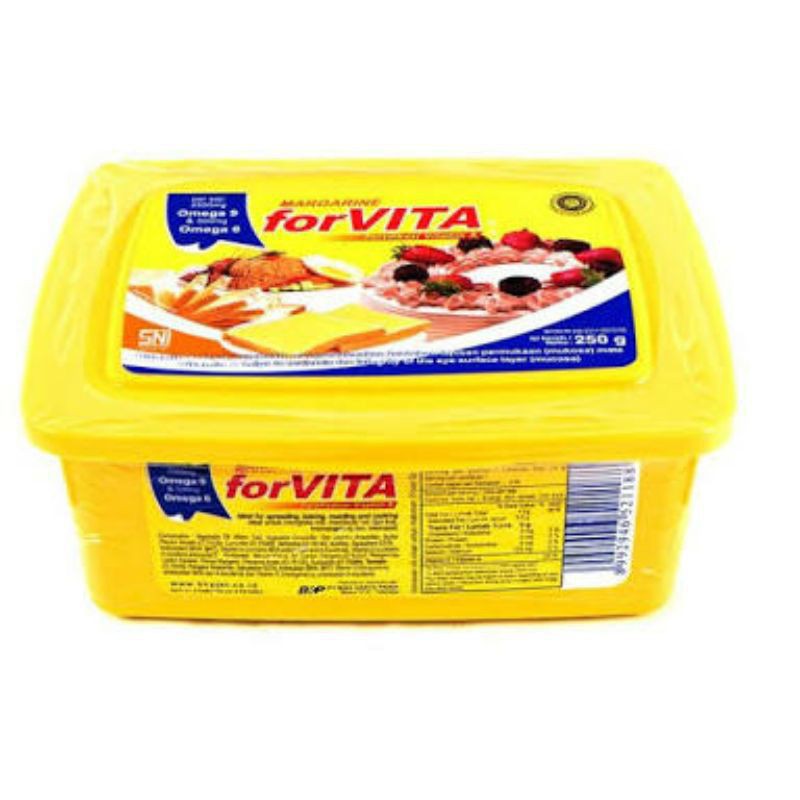 

FORVITA MARGARINE GOLD CUP 250 GRAM POT