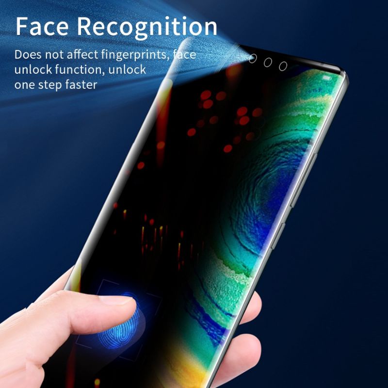 Realme 9 / 9i / 9 Pro / 9 Pro+ Anti Gores Hydrogel Spy Privacy Screen Guard Protector Plastik Jelly Lentur Anti Spy