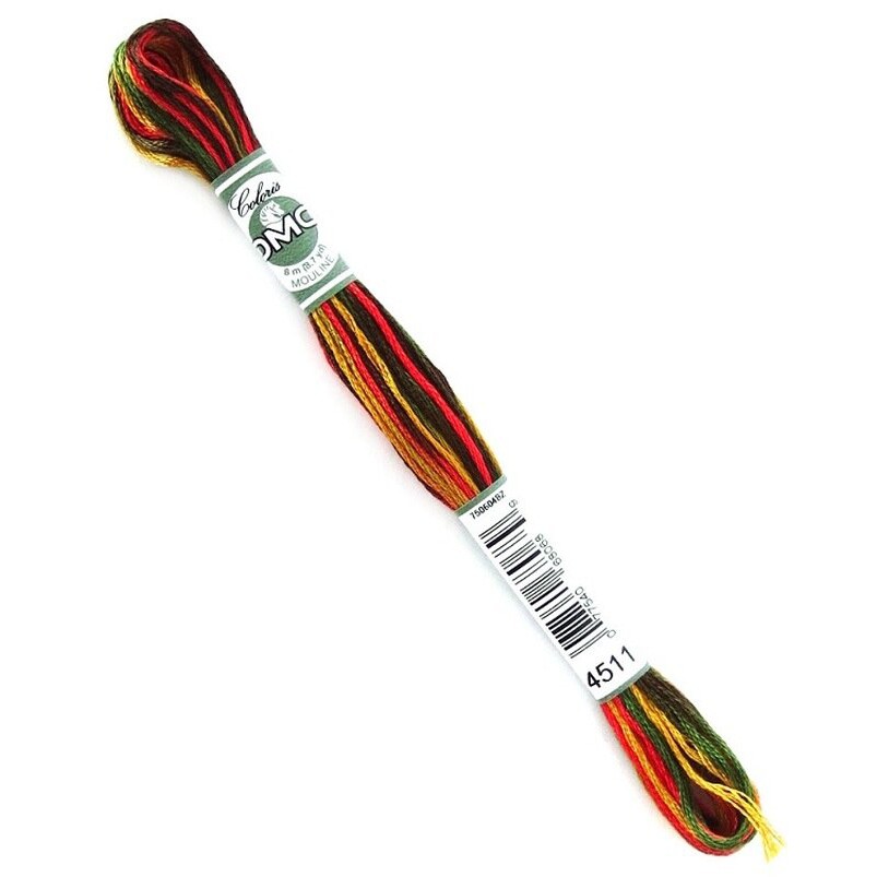 Benang Sulam DMC Art 517 Coloris Gradasi - 4511 - Indian Summer
