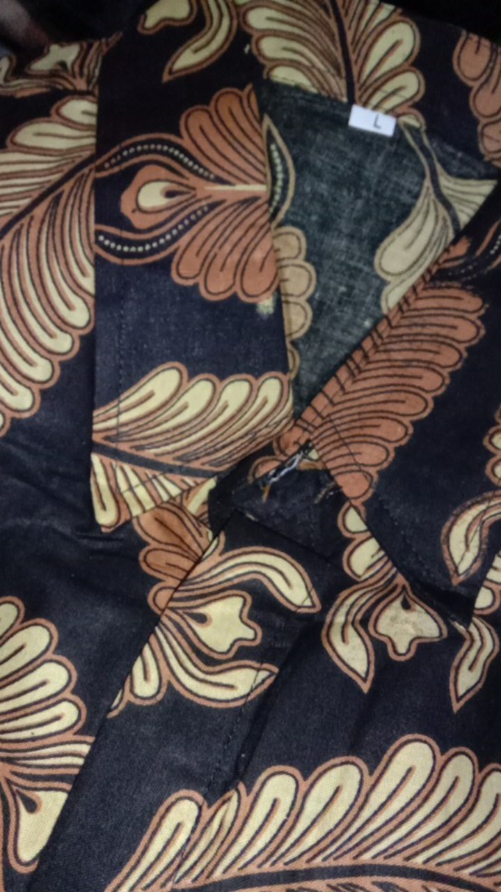 Bayar Di Rumah M L Xl Xxl Kemeja Batik  Elegan Lengan Pendek Distro Batik Pria