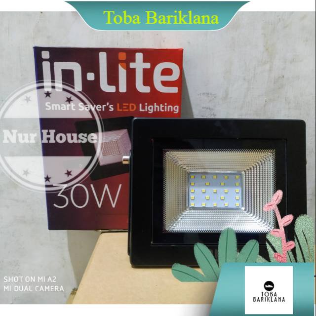 lampu sorot led 30 watt inlite INF 027 lampu taman led lampu baner lampu dekorasi